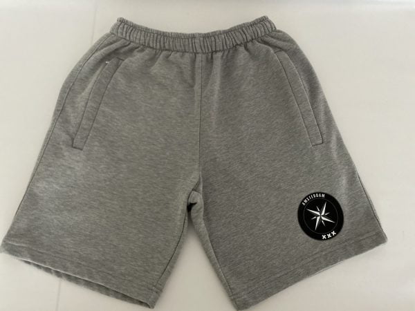 Short jogging licht grijs colour on colour logo