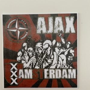 Sticker vierkant Ajax Casuals