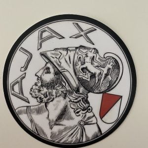 Stickers casuals rond AJAX logo