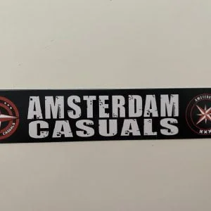 Sticker Amsterdam Casuals Banner