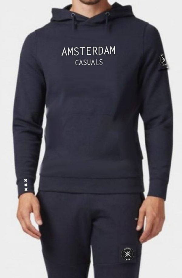 Hoodie classic navy blue
