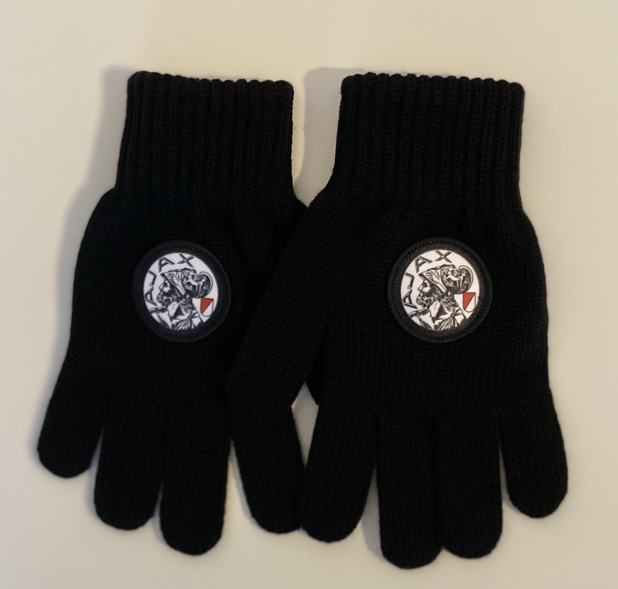 Handschoenen oude ajax logo