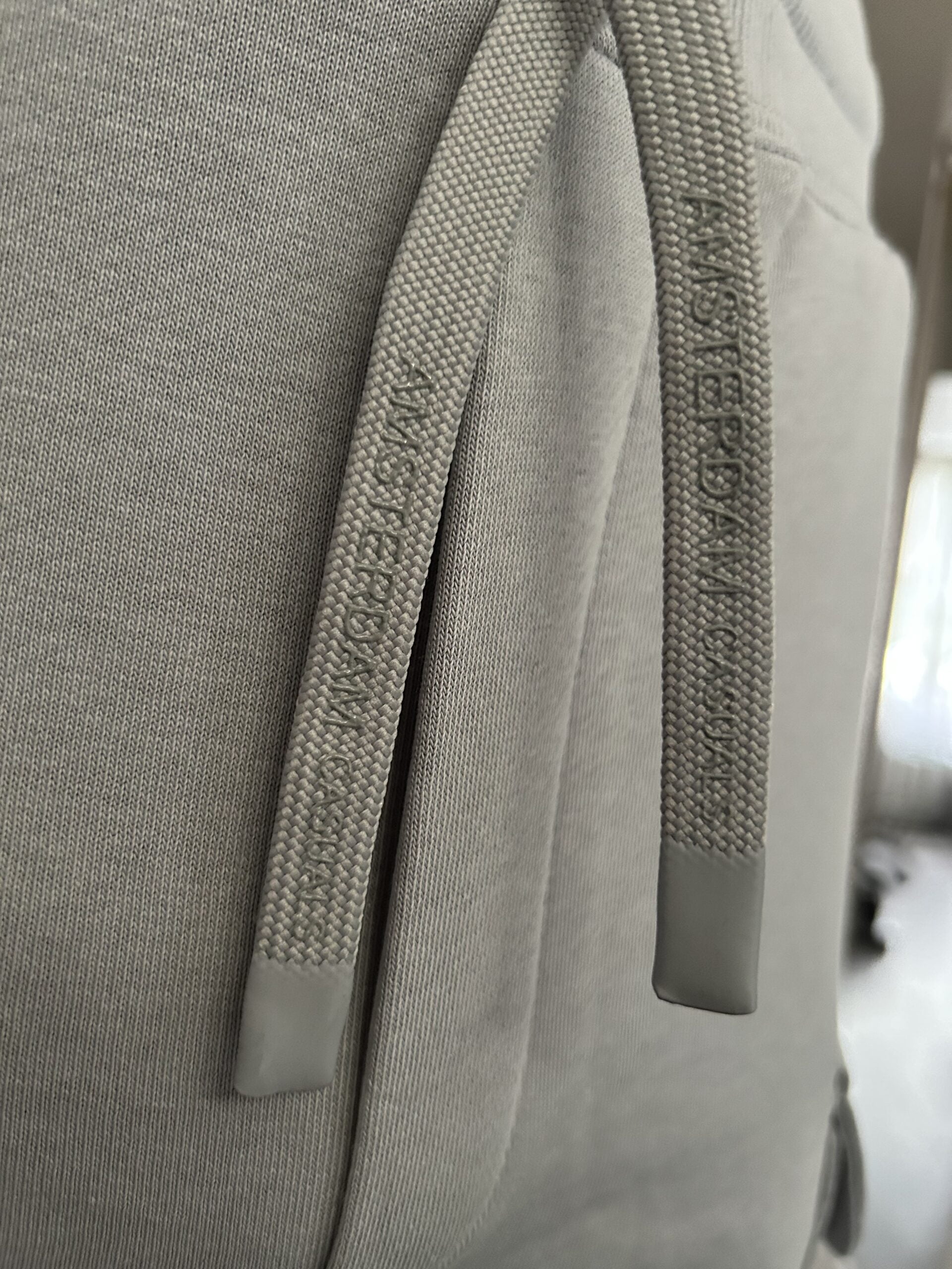 Casual style hoodie grey