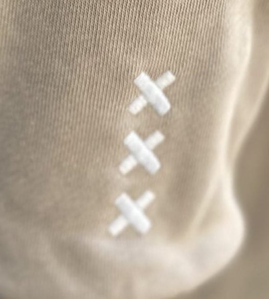 Casual style hoodie brown