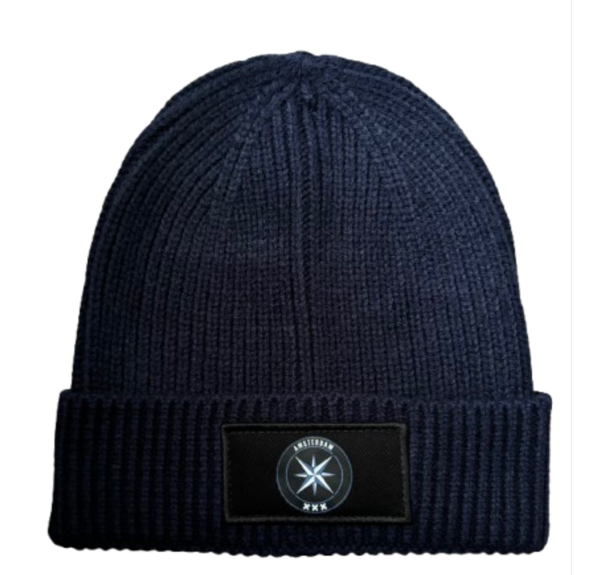 Casuals muts blauw
