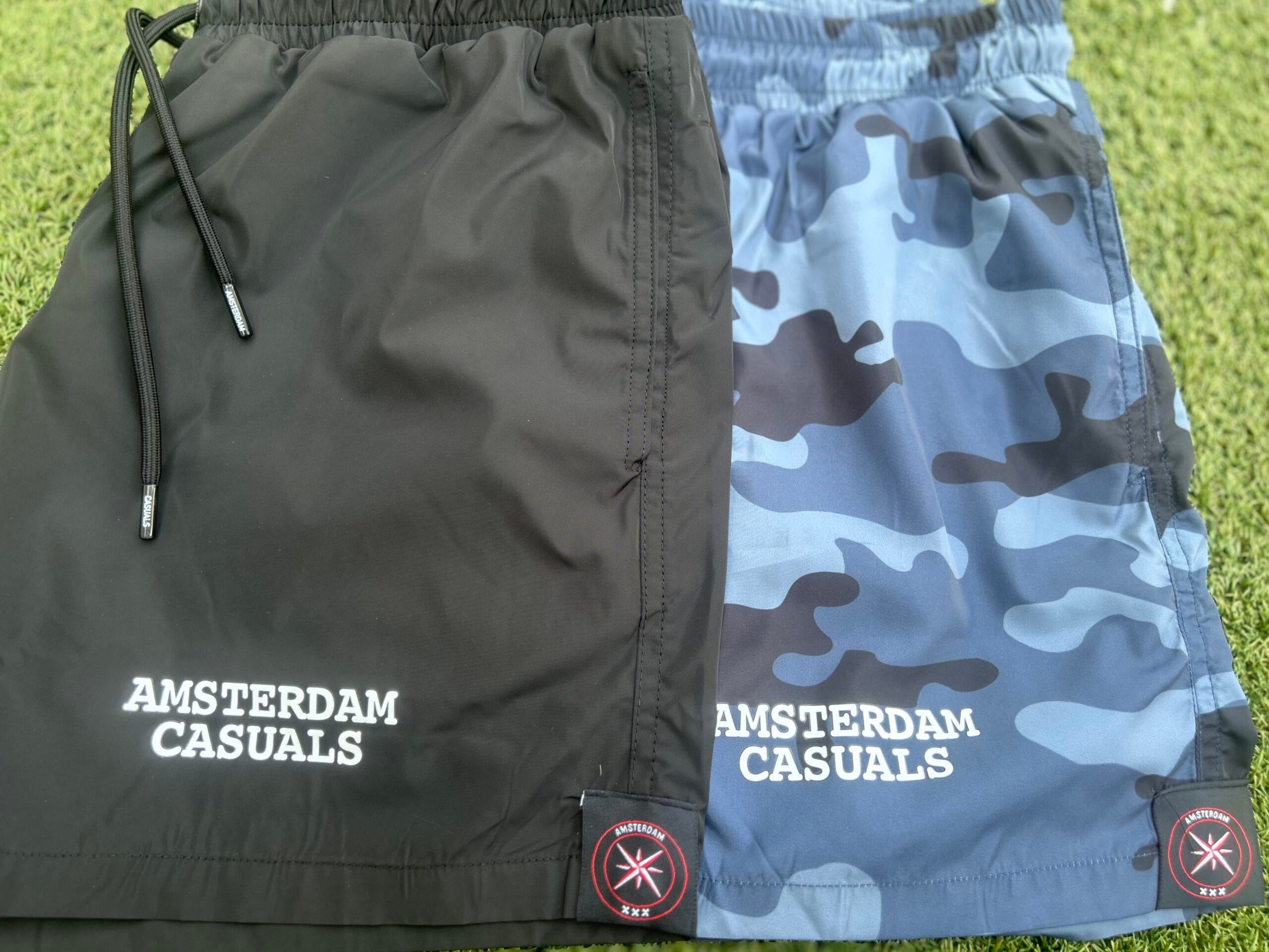 AMCA Swimshort zwart kids